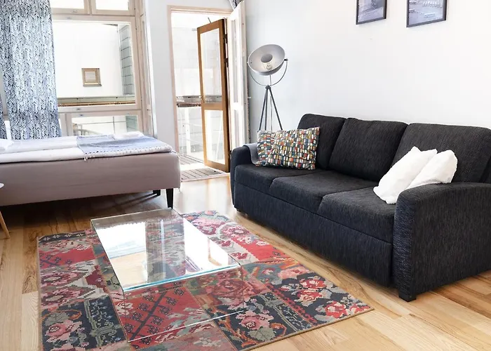 شقة 2ndhomes Luxury Kamppi Center With Sauna And Terrace *